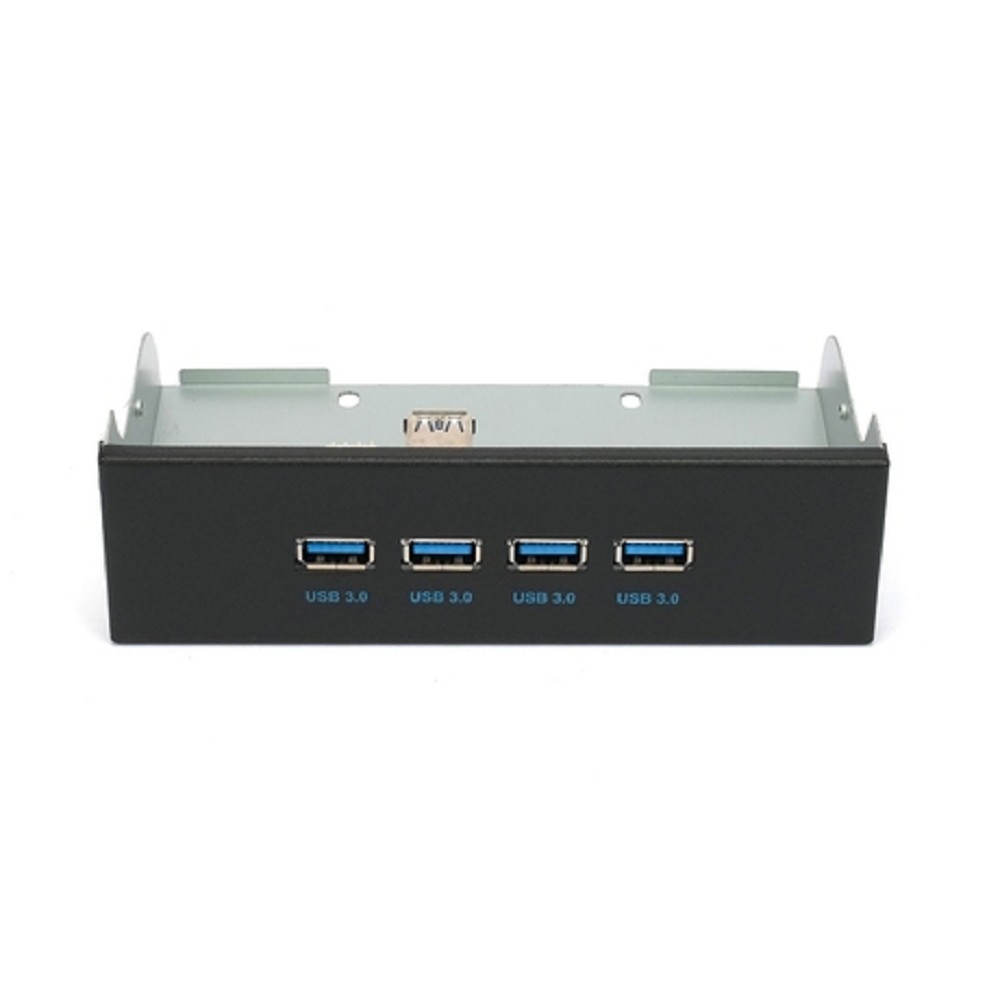 Планка USB 3.0 на переднюю панель 5.25" Gembird, 4 порта USB (FP5.25-USB3-4A)