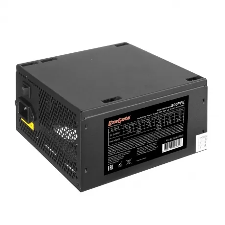 Блок питания ExeGate 800W ATX-800PPE (EX260647RUS) Black в Санкт-Петербурге