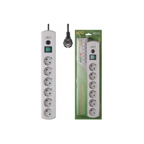 Сетевой фильтр Most RG белый 3м (6 розеток) в Санкт-Петербурге