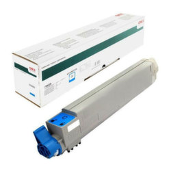 Заправка картриджа Oki 43837135, голубой, чип