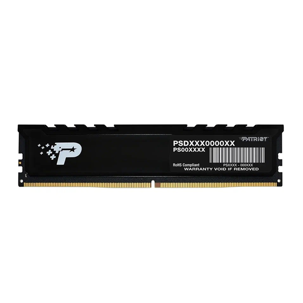 Оперативная память Patriot SL Premium DDR5 DIMM 16GB 5600MHz CL46 1*16GB 46-46-46-90 1.1V with HS