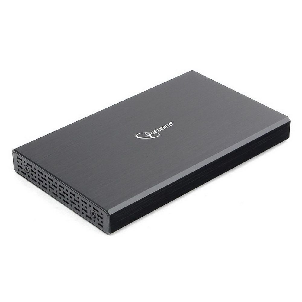 Внешний корпус 2.5" Gembird EE2-U3S-55, чёрный, USB 3.0, SATA, алюминий Gembird {50} (795069)