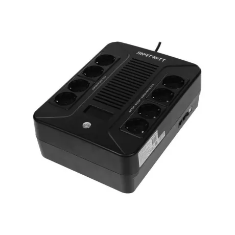 Источник бесперебойного питания Smartwatt Safe Pro LCD 360Вт 600ВА черный в Санкт-Петербурге
