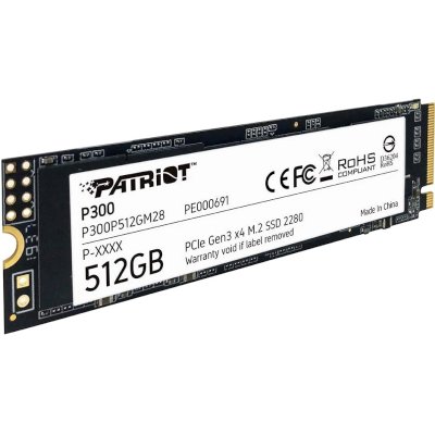 SSD диск Patriot P300 512Gb P300P512GM28