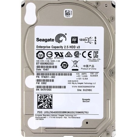 Жёсткий диск Seagate ST1000NX0333