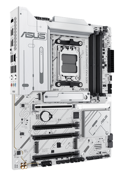 Материнская плата Asus X870 MAX GAMING WIFI7 W SocketAM5 AMD X870 4xDDR5 ATX AC`97 8ch(7.1) 2.5Gg RAID+HDMI