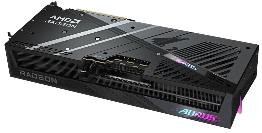 Видеокарта PCIE16 RX 9070 XT 16GB GV-R9070XTAORUS E-16GD GIGABYTE