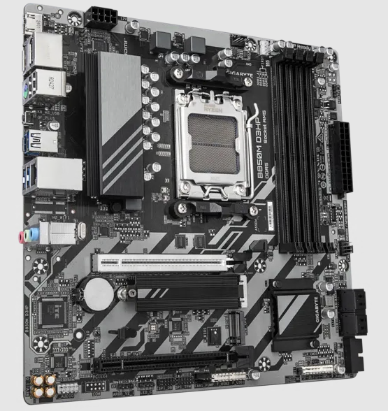 Материнская плата AMD B850 SAM5 MATX B850M D3HP GIGABYTE