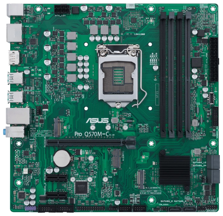 Материнская плата Asus PRO Q570M-C (90MB1700-M0EAYC)