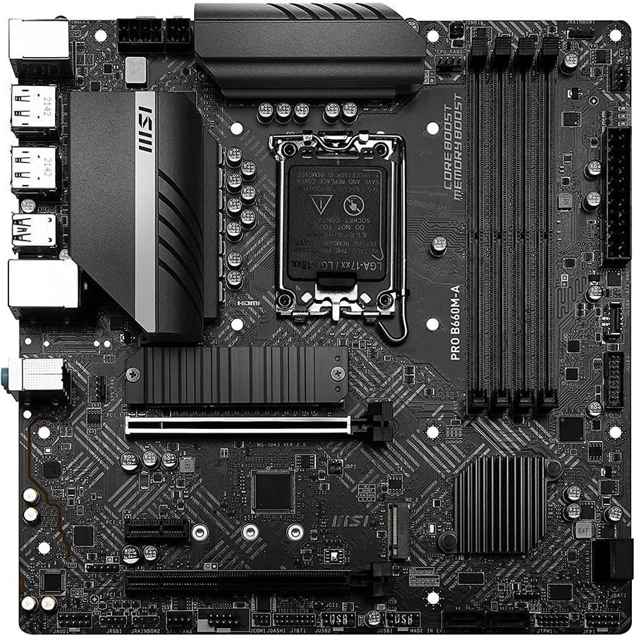 Материнская плата MSI PRO B660M-A WIFI DDR4