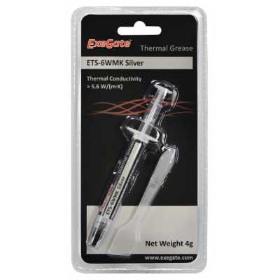 Термопаста Exegate ETS-6WMK Silver EX282347RUS