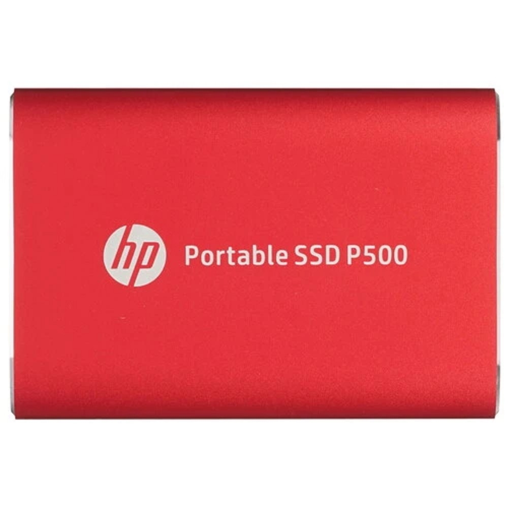 Твердотельный диск 1ТB HP P500, USB 3.1 [R/W - 350/210 MB/s] Red