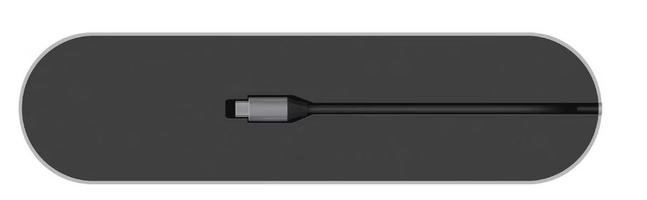 Концентратор USB-C FALCON BLACK TC-00257 ROMBICA