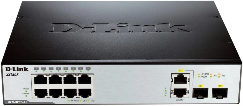 Коммутатор D-Link DES-3200-10/E