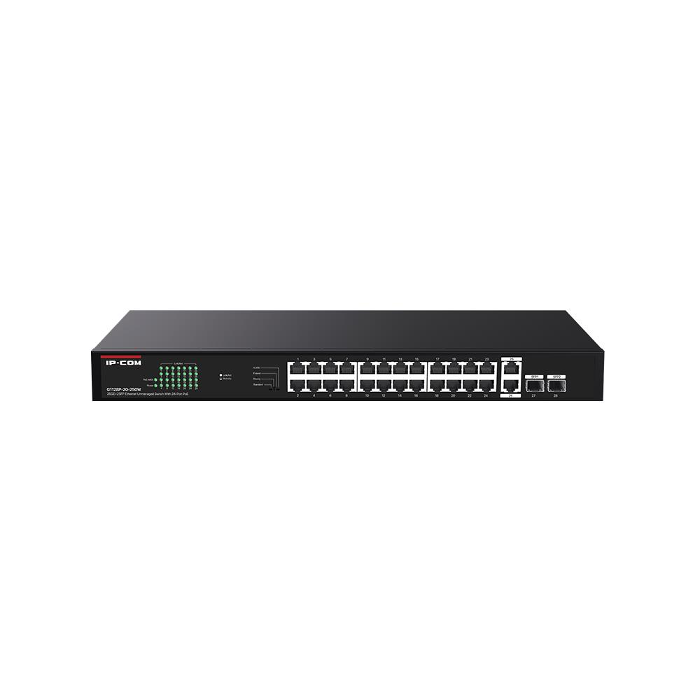 Коммутатор 24PORT POE G1128P-24-250W IP-COM