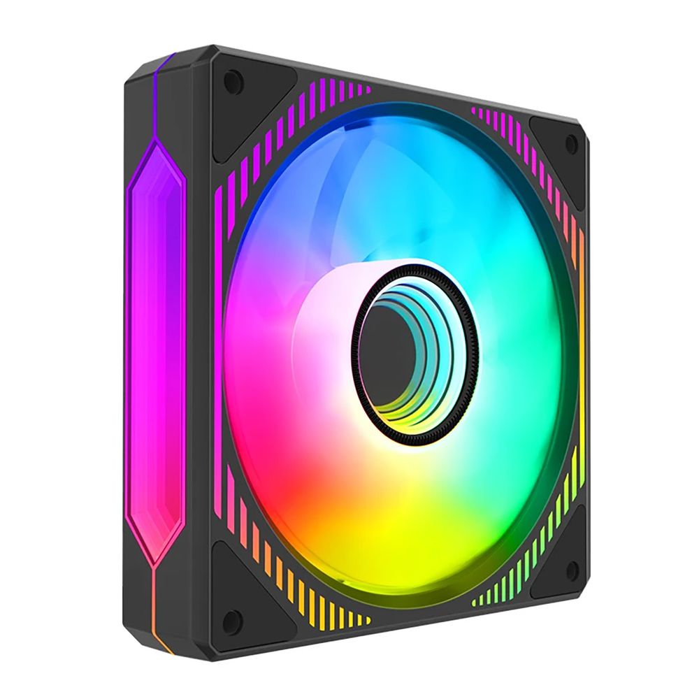 Вентилятор в корпус ALSEYE Cooling Fan 120x120x25mm DC 12V, 800-2000R.P.M.±10%, 61.5CFM±10%, 2.1mm H2O±10%, Hydraulic, ARGB