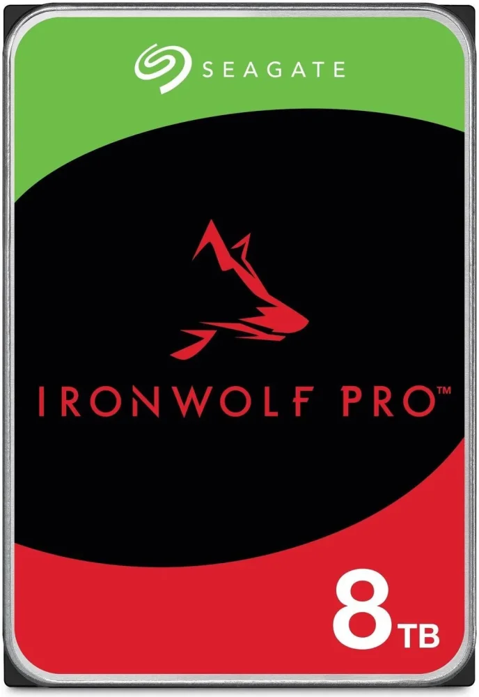 Жесткий диск Seagate SATA-III 8TB ST8000NT001 NAS Ironwolf Pro 512E (7200rpm) 256Mb 3.5" в Санкт-Петербурге