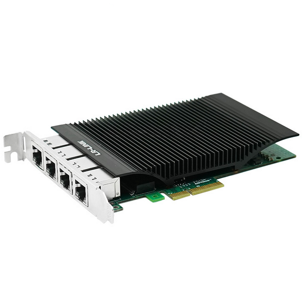 Сетевой адаптер Lr-Link LRES2005PT 4-Port Gigabit PCIe Ethernet Server Adapter Card SFF