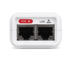 Инжектор Ubiquiti POE-24-24W-G-WH, Gigabit PoE Injector, 24V/1A (24W), white (POE-24-24W-G-WH)
