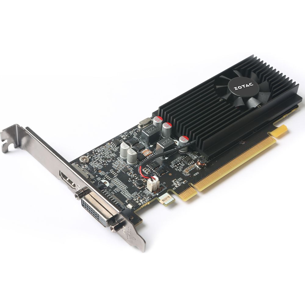 Видеокарта Zotac NVIDIA GT 1030 1227 2048 6000 64 RTL [ZT-P10300A-10L]