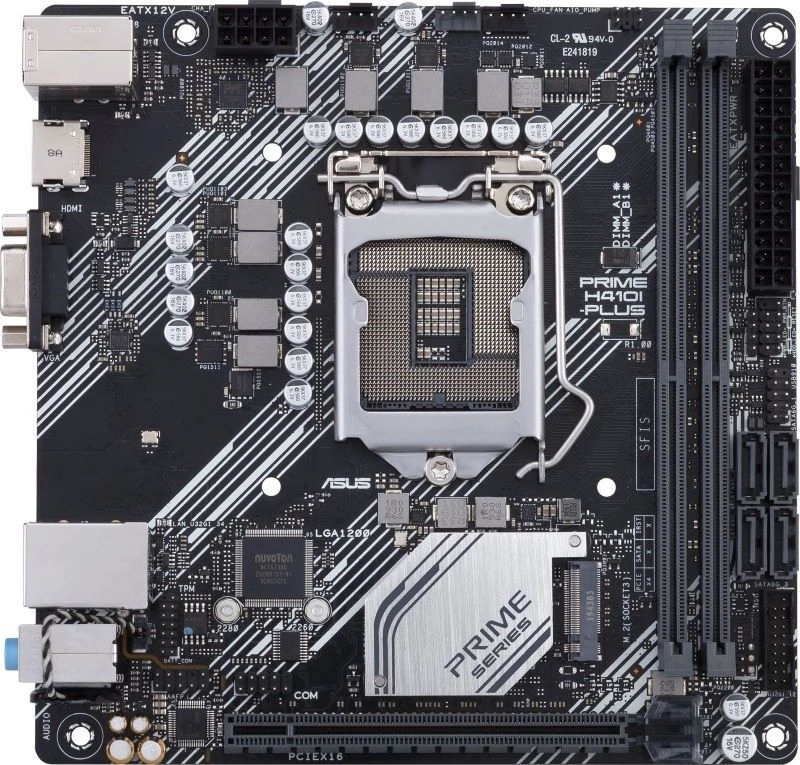 Материнская плата Asus PRIME H410I-PLUS (90MB14W0-M0EAYC)