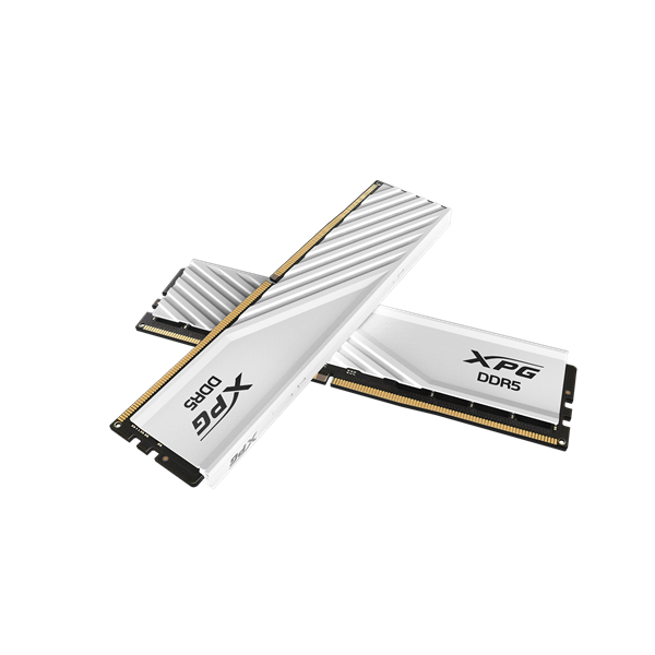 Оперативная память ADATA DDR5, 32GB, 5600MHz, 2*16GB, 46-45-45, WHITE, DUAL TRAY (AX5U5600C4616G-DTLABWH)
