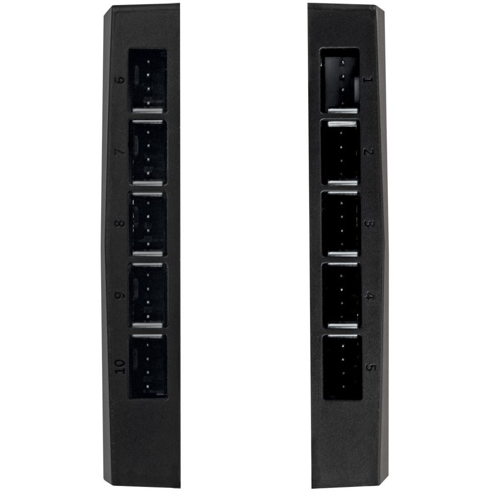 Аксессуары Arctic Cooling Хаб для 10 вентиляторов корпуса ПК Arctic Case Fan Hub 10 PWM Fan (ACFAN00175A) (702522)