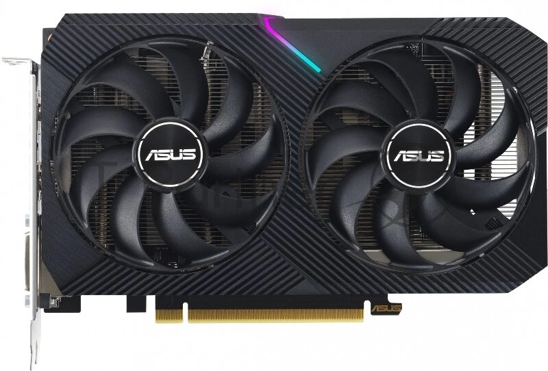 Видеокарта Asus PCI-E 4.0 DUAL-RTX3050-O6G (90YV0K60-M0NA00)