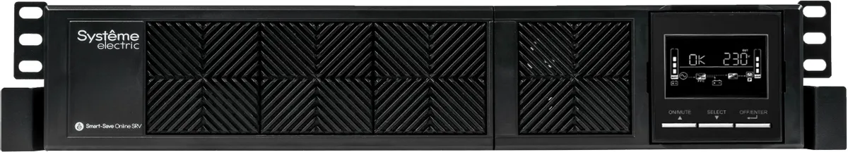 Systeme Electric Smart-Save Online SRV SRVSE2KRTI, 2000 ВА | Однофазный ИБП