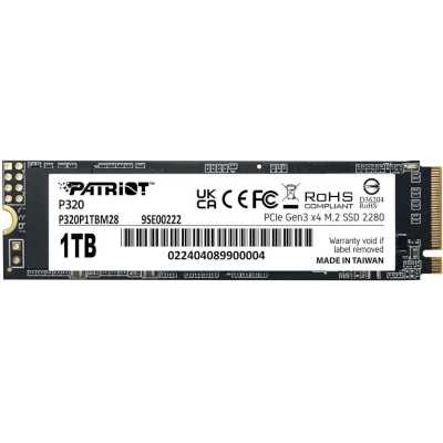 SSD диск Patriot P320 1Tb P320P1TBM28