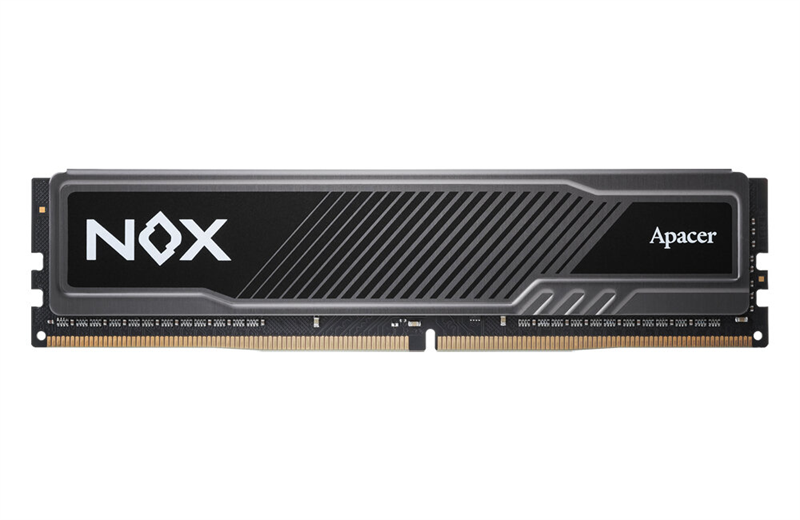 Оперативная память Apacer DDR4 32GB 3200MHz UDIMM NOX Black Gaming Memory (PC4-25600) CL16 1.35V Intel XMP 2.0, Heat Sink (Retail) 2048*8 3 years (AH4U32G32C282MBAA-1) (AH4U32G32C282MBAA-1)