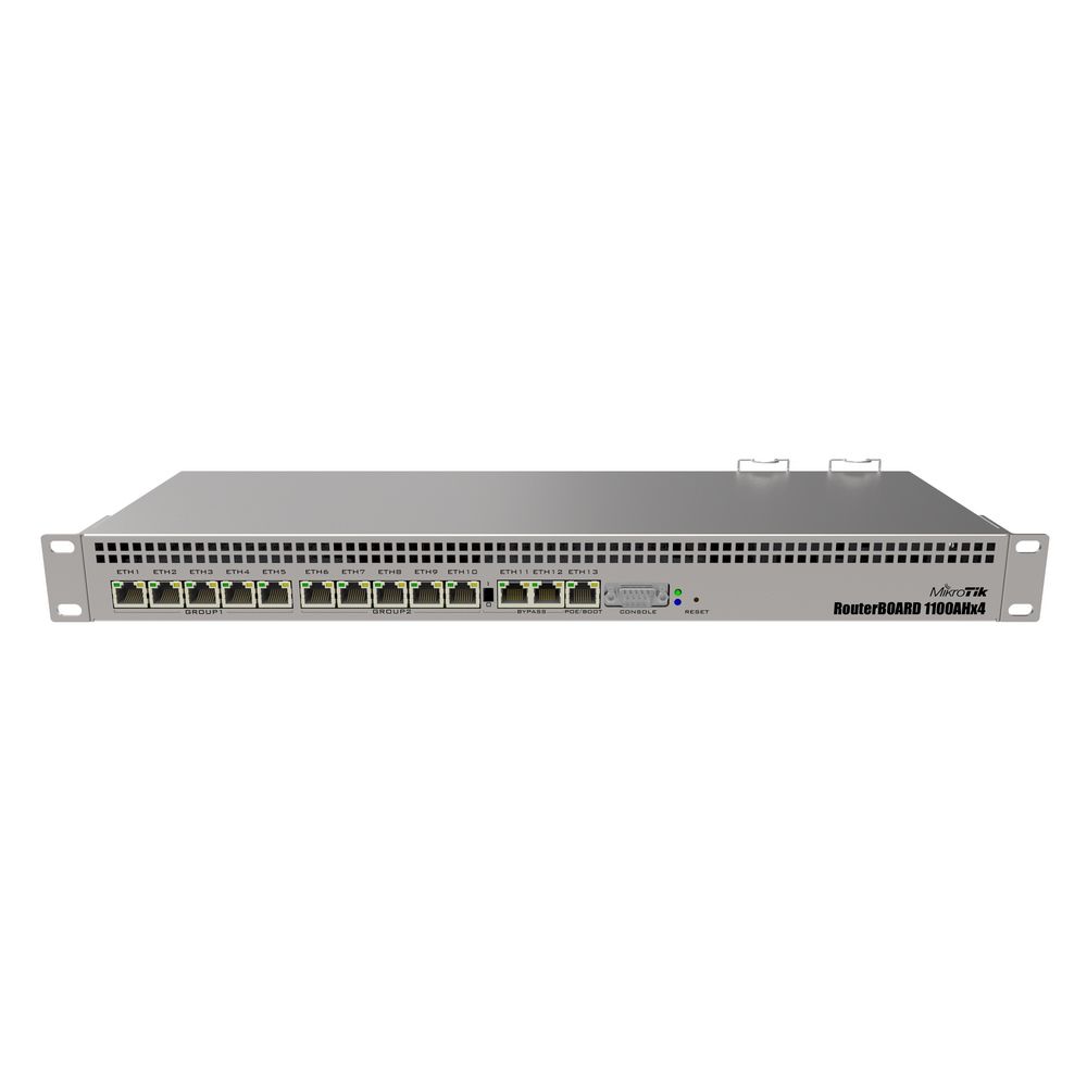 Маршрутизатор 10/100/1000M 13PORT RB1100AHX4 MIKROTIK