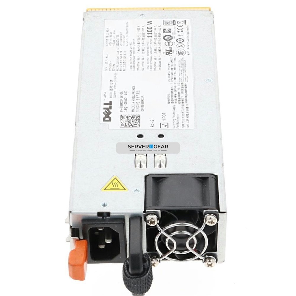 450-AAKX Блок питания PSU 1100W R510 R810 R910 T710 R5500 R7610