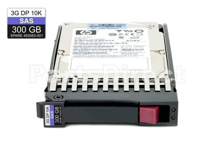 493083-001 Жесткий диск HPE SAS 300GB 10K 2.5