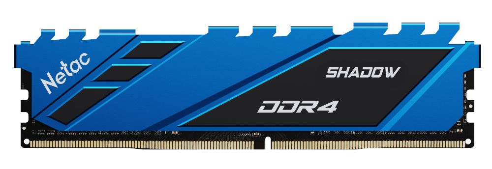 Модуль памяти Netac Shadow DDR4-3600 8G C18 Blue