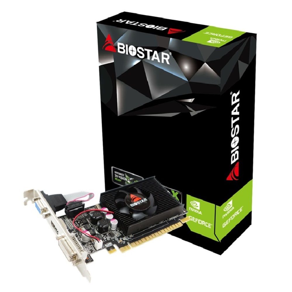 Видеокарта BIOSTAR NVIDIA GT 610 700 2048 1333 64 RTL [VN6103THX6]