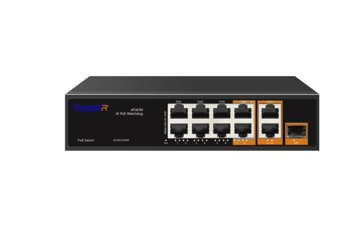 Коммутатор Trassir TR-NS13111S-120-8POE