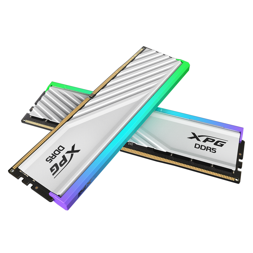 Оперативная память A-Data DDR5 2x16GB 6000MHz AX5U6000C3416G-DTLABRWH XPG Lancer RGB RTL PC5-48000 CL34 DIMM 288-pin 1.35В kit dual rank с радиатором Ret