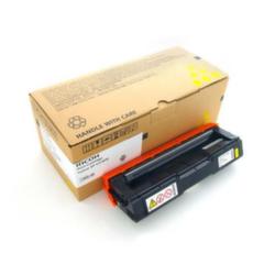 Заправка картриджа Ricoh SPC310HE (406482) желтый (+ чип)