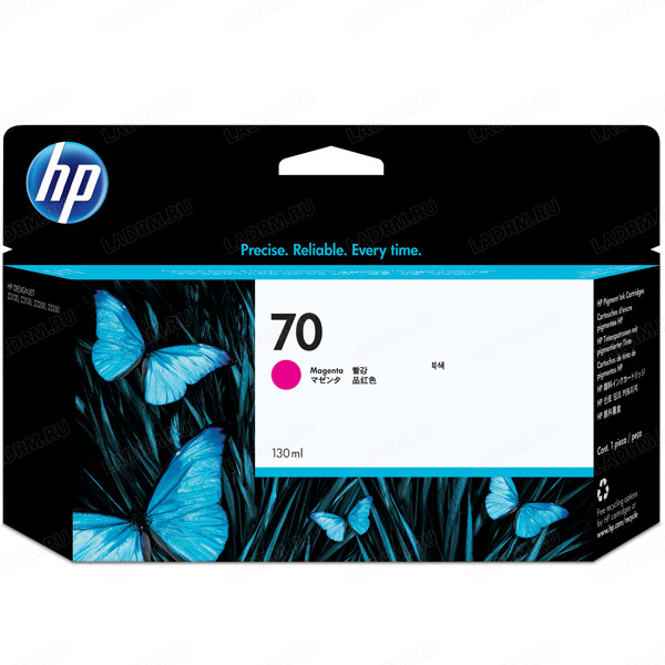 HP 70, C9453A картридж пурпурный