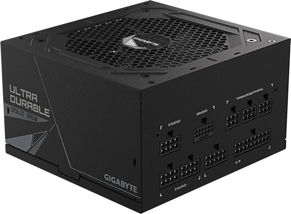 Блок питания Gigabyte ATX 850W GP-UD850GM GP5 80+ gold 24+2x(4+4) pin APFC 120mm fan 8xSATA Cab Manag RTL