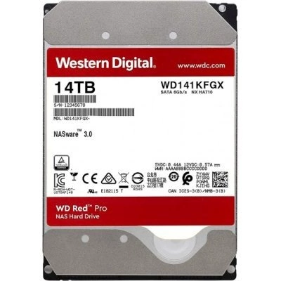Жёсткий диск Western Digital SATA 14TB 6GB/S 512MB (WD141KFGX)