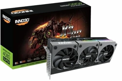 Видеокарта Inno3D nVidia GeForce RTX 4080 Super X3 OC 16Gb (N408S3-166XX-187049N)