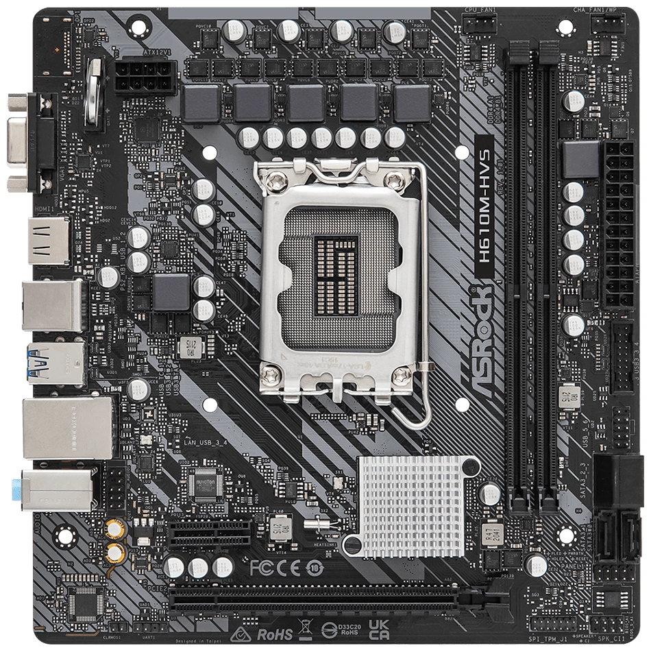 Материнская плата Asrock H610M-HVS/M.2 R2.0