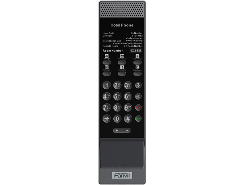 Гостиничный IP-телефон Fanvil Hotel Phone 6 prog. soft keys dual-band Wi-Fi 6