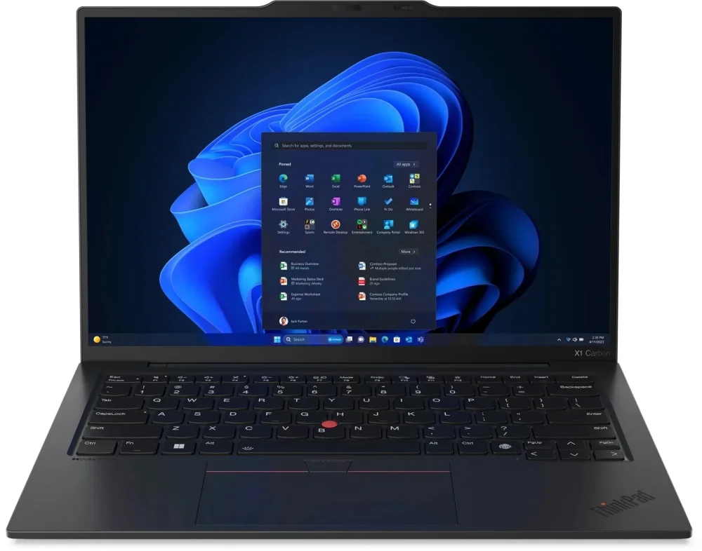Ноутбук Lenovo ThinkPad X1 Carbon G12 Core Ultra 7 155U 32Gb SSD1Tb Intel Graphics 14" IPS WUXGA Win11Pro 64 black (21KDSHNG00) в Санкт-Петербурге