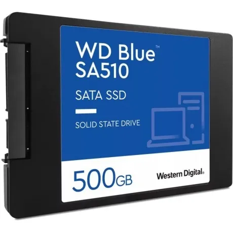 Накопитель SSD WD 500G SATA III Blue SA510 (WDS500G3B0A) в Санкт-Петербурге