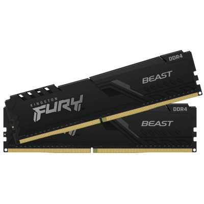 Оперативная память Kingston Fury Beast Black KF432C16BBK2/32