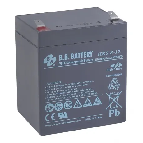 Батарея для ИБП BB Battery HR 5.8-12 в Санкт-Петербурге