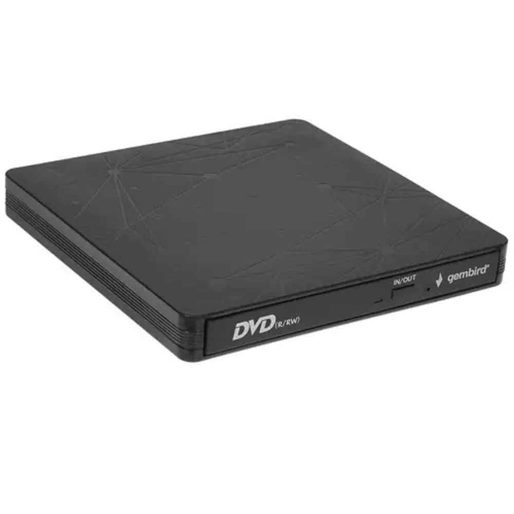 Gembird DVD-USB-03C пластик, черный